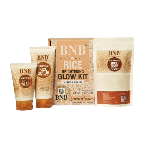 BNB Rice Extract Bright & Glow Kit